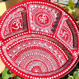 Home pooja thali